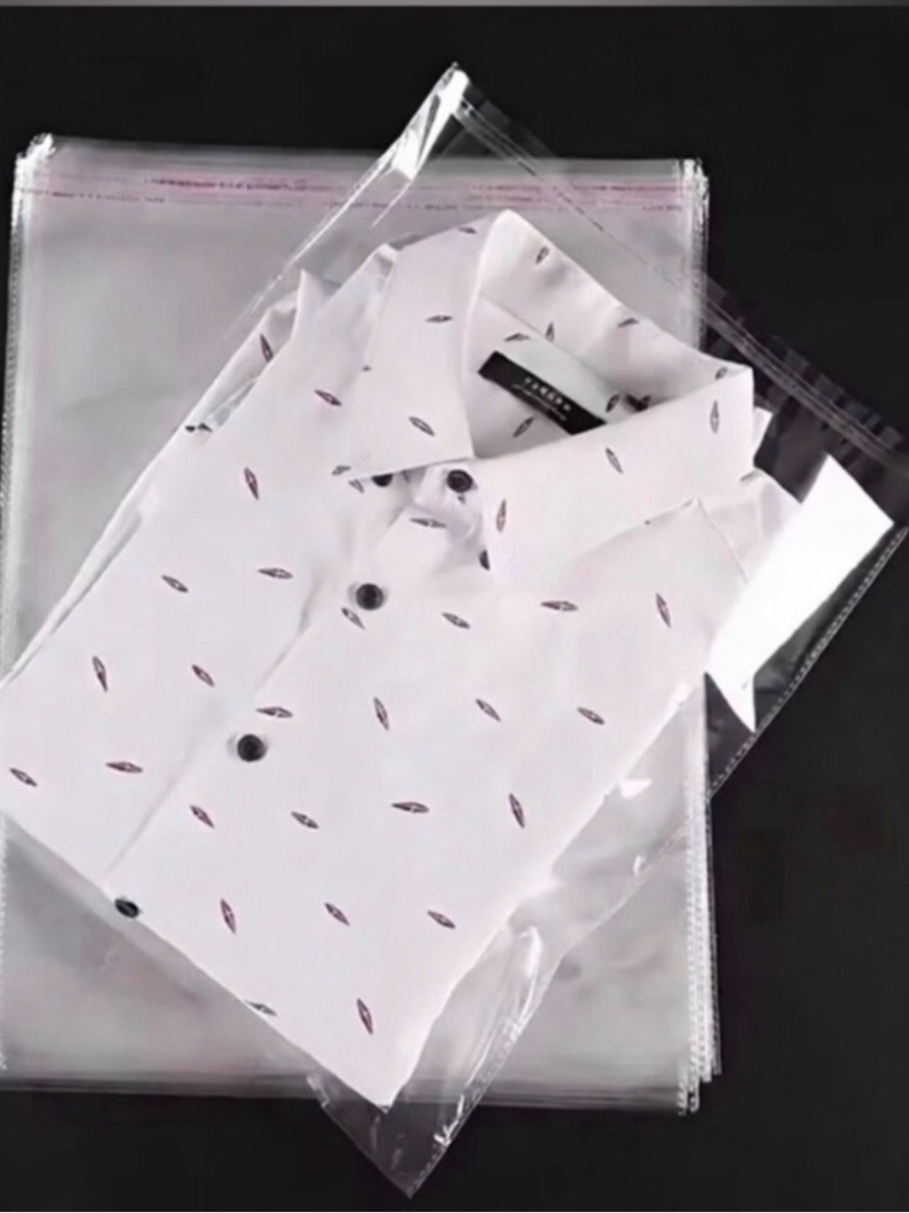 575pc Bundle: 25 Large Poly Mailers, 25 Cello Bags, 25 Cards & 500 Stickers - Picture 12 of 14